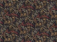 Antique 1870 Wild Grass Fabric picture