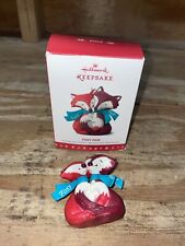 2016 Hallmark Keepsake Two Foxes FOXY PAIR Christmas Ornament Sexy Winter Couple picture