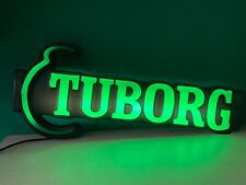 VINTAGE TUBORG ADVERTISING WALL LIGHT SIGN picture