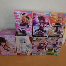 Anime Mixed set Tensura Oshi no Ko etc. Girls Figure Goods lot of 7 Set sale picture
