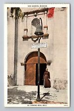 CA-California, El Camino Real Bell, Antique, Vintage Souvenir Postcard picture