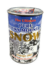 Vintage 2005 Pure Rocky Mountain Snow High Altitude In Can Sealed picture