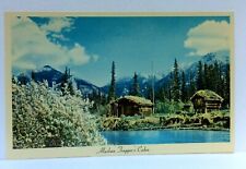 Alaska AK Trappers Cabin Scenic View Vintage Postcard picture