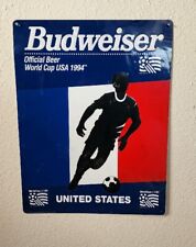 VTG Budweiser Bar Sign 94 Soccer World Cup Team USA  picture