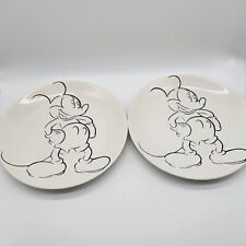Mickey & Co. Steamboat Willie Mickey Mouse Dinner Plates 10 3/4