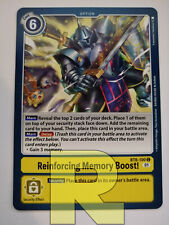 2x Reinforcing Memory Boost ® BT6-100 C® Common® Digimon DD® English  picture