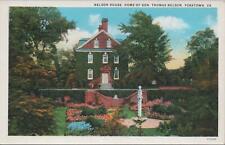 Postcard Nelson House Home Gen Thomas Nelson Yorktown VA Virginia  picture