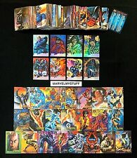 1995 MARVEL MASTERPIECES BASE CANVAS HOLOFLASH SET + CARD SINGLES YOU CHOOSE  picture