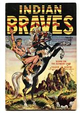 INDIAN BRAVES #1-WESTERN-1951-Golden-Age comic book picture