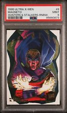 1995 Ultra X-Men Hunters and Stalkers #8 Magneto PSA 9 picture