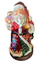 Thomas Pacconi 30 Years Classics 2004 Blown Glass Collectible Santa Claus picture
