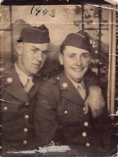 Old Photo Snapshot Military Men Affection Soldiers Army Gay Int  #4 Z19 picture