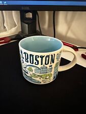 Starbucks Been There Series Boston Massachusetts Collectible Ceramic Mug 14oz picture