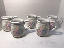 Cup Mug Vintage 1988-SJL Products - Made In Taiwan Set 5 picture