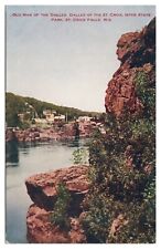Old Man of the Dalles of the St. Croix Interstate Park St. Croix Falls WI VTG PC picture
