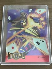 1995 Marvel Metal 🔥 Gambit Gold Blaster Insert Card #4 of 18 Rare picture