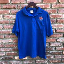 Vintage Harley-Davidson Blue Polo Shirt XXL Made in USA picture