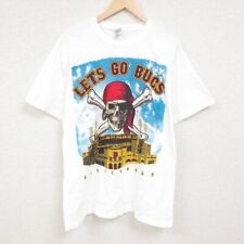 Xl/Used Short Sleeve Vintage T-Shirt Men'S 00S Pittsburgh Pirates Skull Cotton C picture