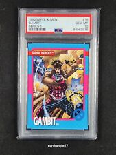 Gambit trading card graded psa 10 picture