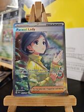 Pokémon TCG Parasol Lady Paradox Rift 255/182 Holo Special Illustration Rare picture