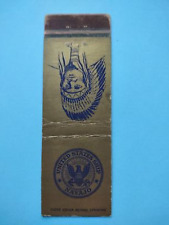 Matchbook Cover - US Navy Ship USS Navajo picture