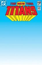 New Teen Titans #1 Facsimile Edition Blank Card Stock Variant Cover C picture
