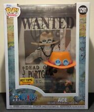 Funko Pop One Piece - Ace W/ Wanted Poster #1291, Hot Topic Exclusive, New picture