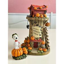 The Peanuts trick or treat Hawthorne village Snoopy's Haunted Tower  picture