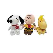 Peanuts Ty Beanie Babies Lot Charlie Brown Snoopy Woodstock Original Tags picture