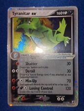 Pokemon UNSEEN FORCES - #111/115 Tyranitar ex - ENG - Ultra Rare Holo picture