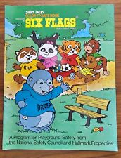 Vintage Six Flags Over Texas Coloring Book Never Used 1983 Safety Hallmark Card picture