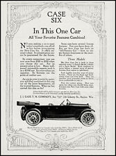 1918 Case Automobile Six Car Racine Wisconsin J.I. Case retro art print ad ads40 picture