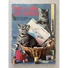 Vintage McCalls's Easy Sewing Magazine guide 1962 picture