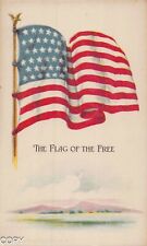 Patriotic WWI~The Flag of the Free Postcard BD172 picture