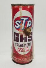 VINTAGE STP SUPER PREMIUM GAS TREATMENT ADD TO GASOLINE NOS SEALED TIN POP TOP picture
