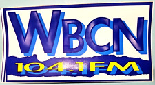VINTAGE  WBCN  Bumper Sticker BOSTON 104.1 WBCN New Rare picture