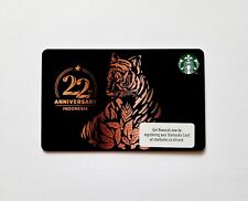 Starbucks Card Indonesia 22nd Anniversary Tiger 2024 picture