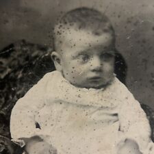 Tintype Photo of Civil War Era Baby Circa 1860’s picture