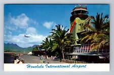Honolulu HI-Hawaii, International Airport, Antique, Vintage Postcard picture