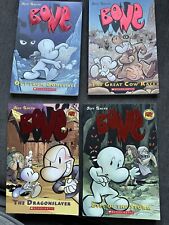 Bone By Jeff Smith Paperback Books 1-4 picture