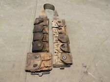 ORIGINAL WWI WWII US ARMY M1903 INFANTRY COMBAT FIELD 9 POCKET AMMO BELT picture
