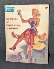 VERY RARE THE MIRACLE OF RONALD WEEMS BY ROBERT BLOCH IMAGINATIVE TALES BOOK picture