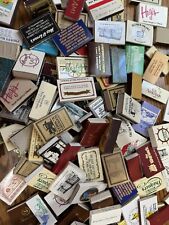 Lot of 35 Vintage Unused Match Boxes. Hotels, Restaurants, Businesses. No Dupes picture