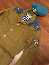 Soviet Military Uniform Soldier Of Paratroopers FORCES New Original picture
