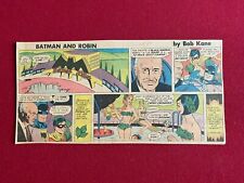 1967, BATMAN, Sunday Comic Strip (Scarce / Vintage) Bob Kane picture
