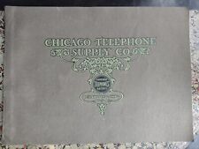 Chicago Telephone Supply Co Early 1900s Illustrated Catalog & Price Sheet picture