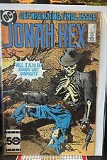 JONAH HEX #92 - CLASSIC HORROR COVER - LAST ISSUE - 1985 Hard To Find picture