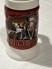 2022 Anheuser Busch Budweiser Stein Famous Friends 43rd Anniversary Christmas picture