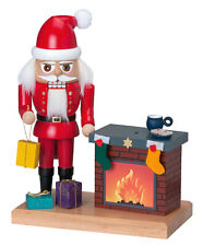 Nutcracker - Santa Claus with fireplace - Smoker Function picture