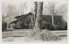 Log Cabin Inn Quilcene Wa Washington Ellis 1351 c1954 RPPC Postcard E9 picture